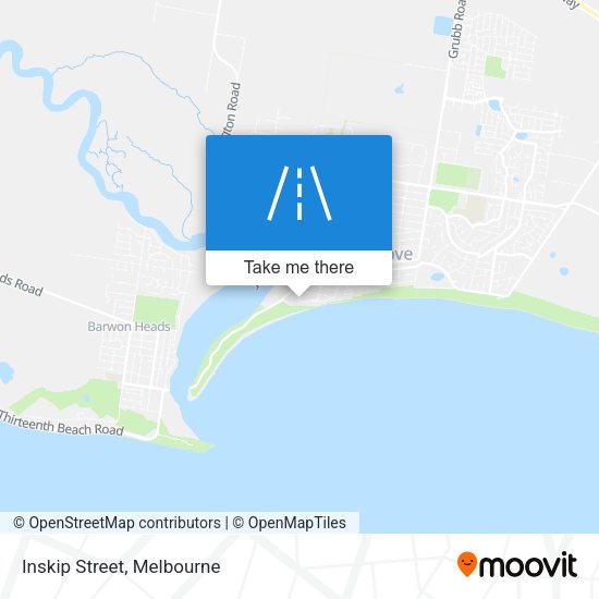 Inskip Street map