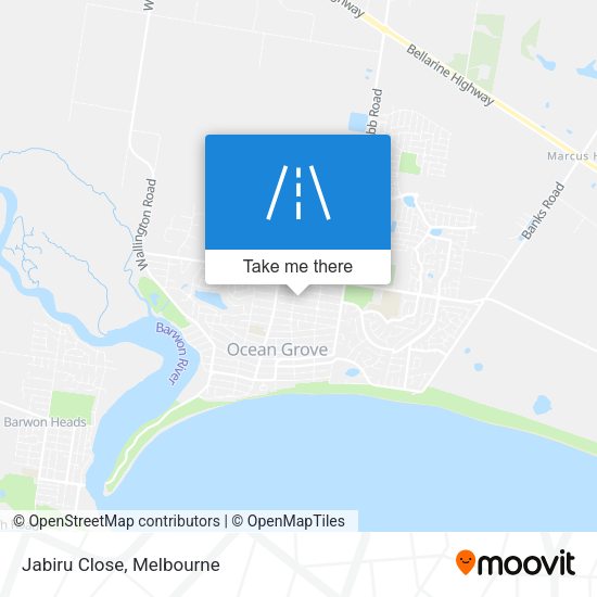 Jabiru Close map