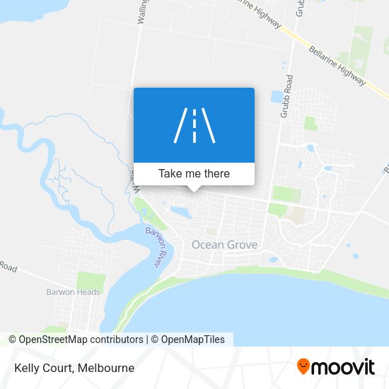 Kelly Court map