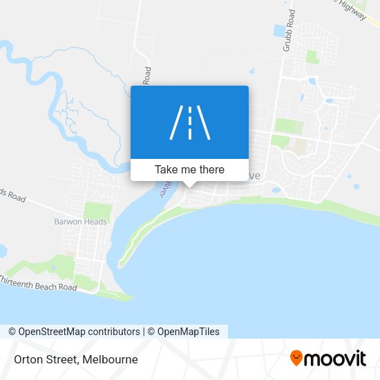 Orton Street map