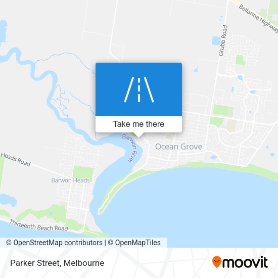 Parker Street map