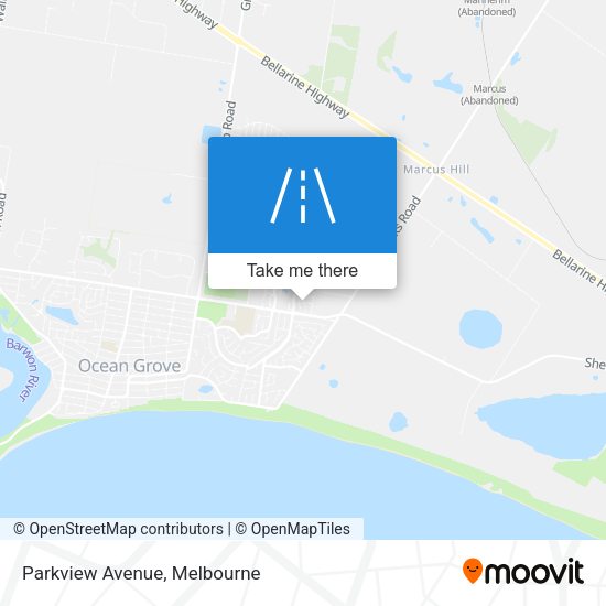 Parkview Avenue map
