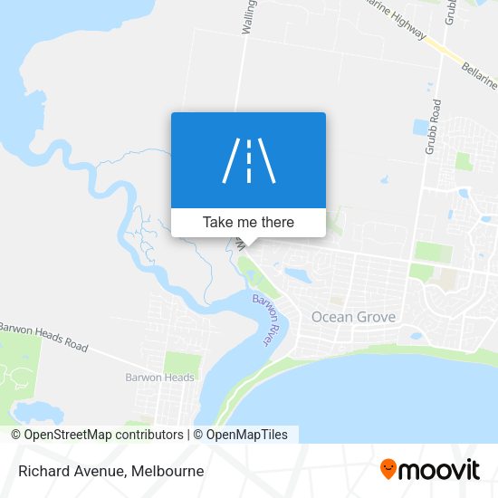 Richard Avenue map