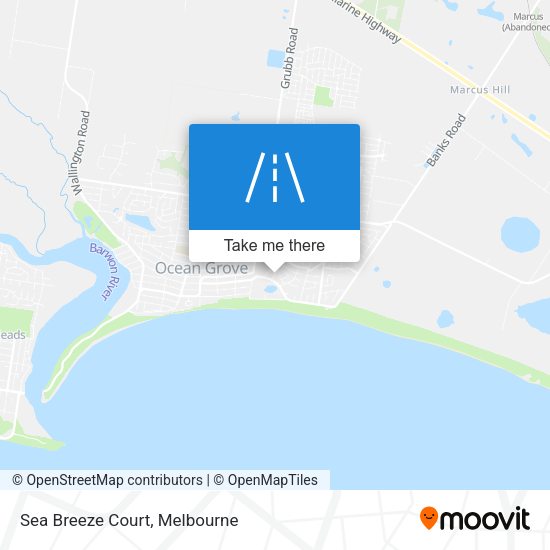 Sea Breeze Court map