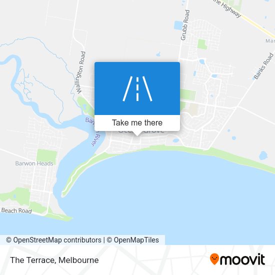 The Terrace map