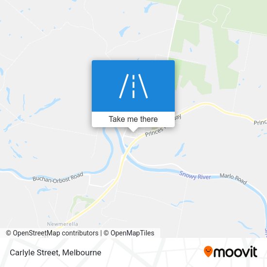 Carlyle Street map