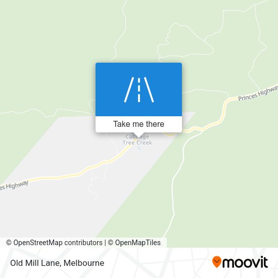 Old Mill Lane map