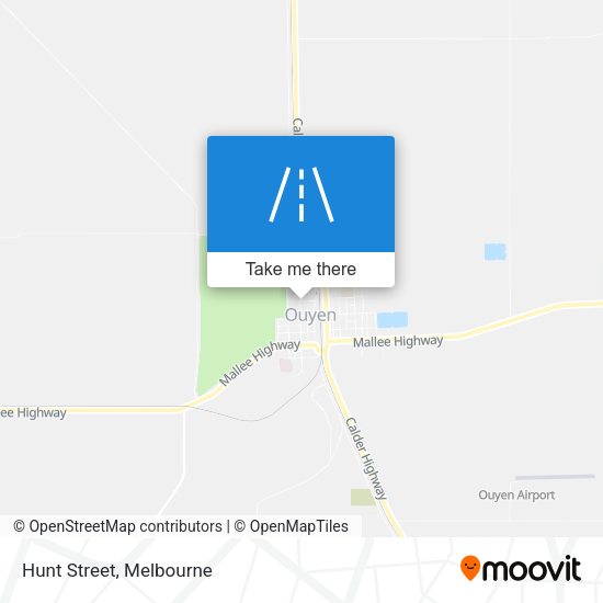 Hunt Street map