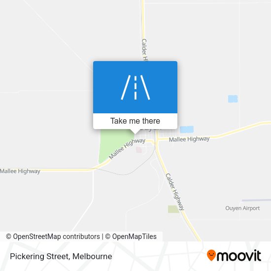 Pickering Street map