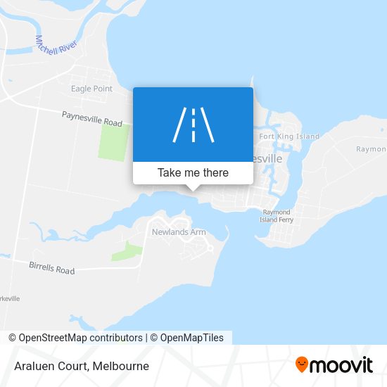 Araluen Court map