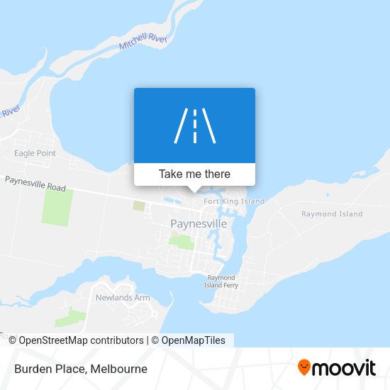 Burden Place map