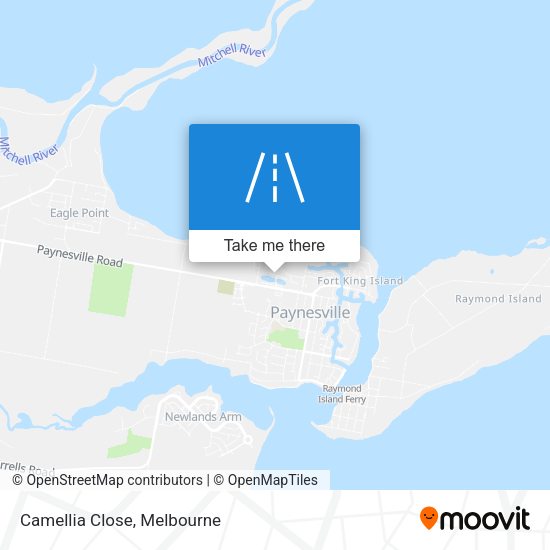 Camellia Close map