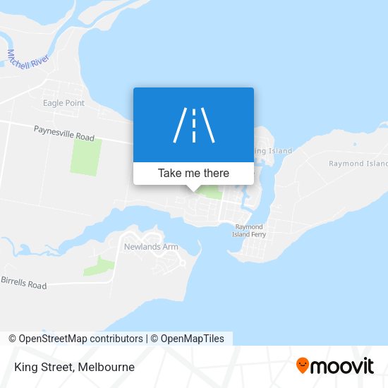 King Street map