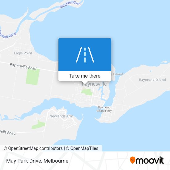 May Park Drive map