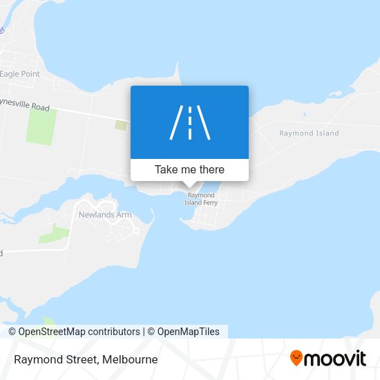 Raymond Street map