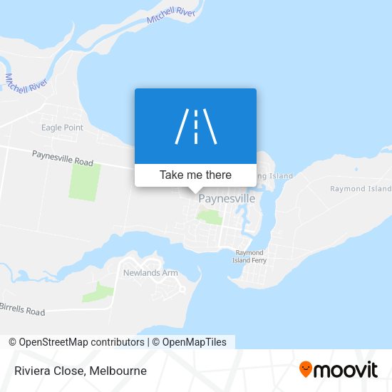 Riviera Close map