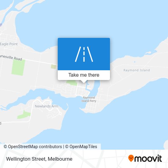 Wellington Street map