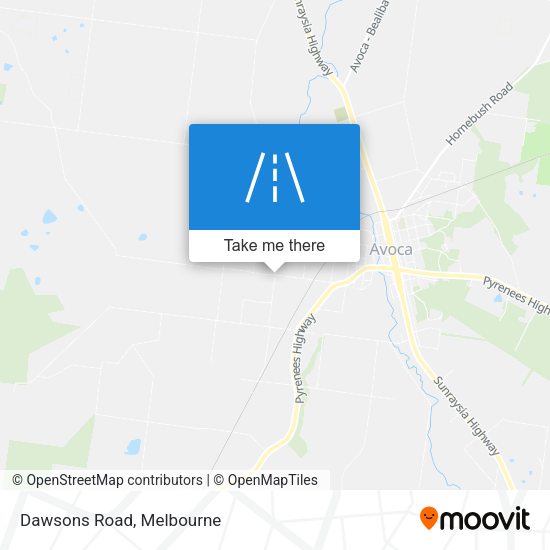 Dawsons Road map