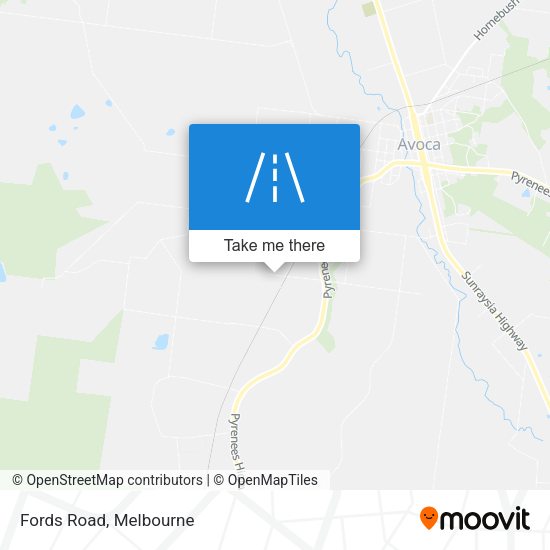 Fords Road map
