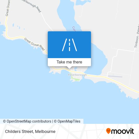 Childers Street map
