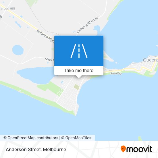 Anderson Street map