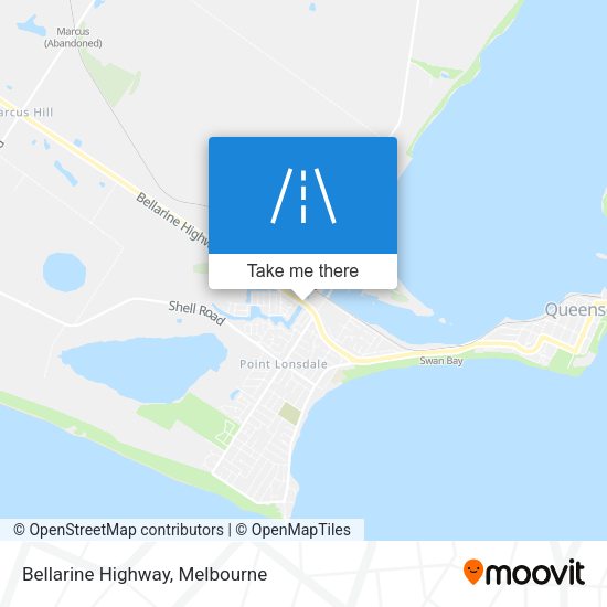Bellarine Highway map