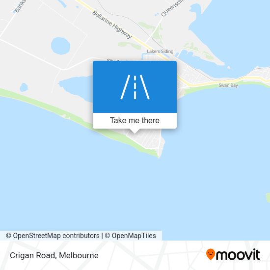 Crigan Road map