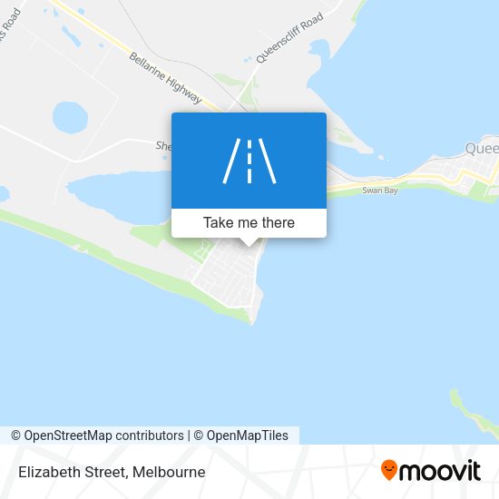 Elizabeth Street map