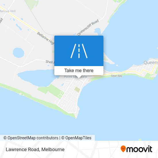 Lawrence Road map