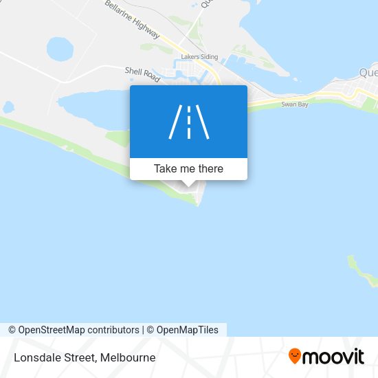 Lonsdale Street map