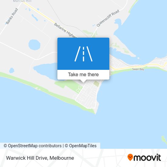 Warwick Hill Drive map