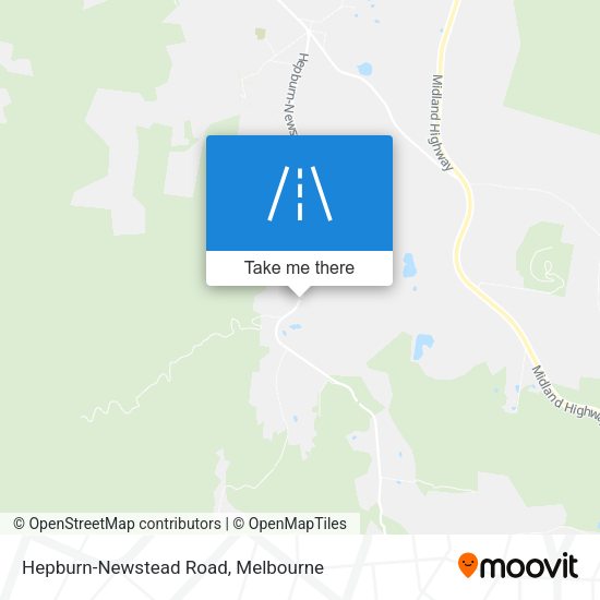 Hepburn-Newstead Road map