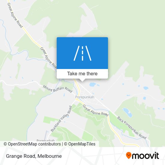 Grange Road map