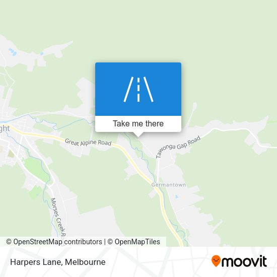 Harpers Lane map