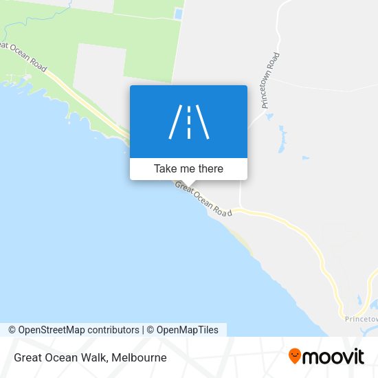 Great Ocean Walk map
