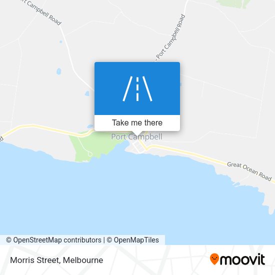 Morris Street map
