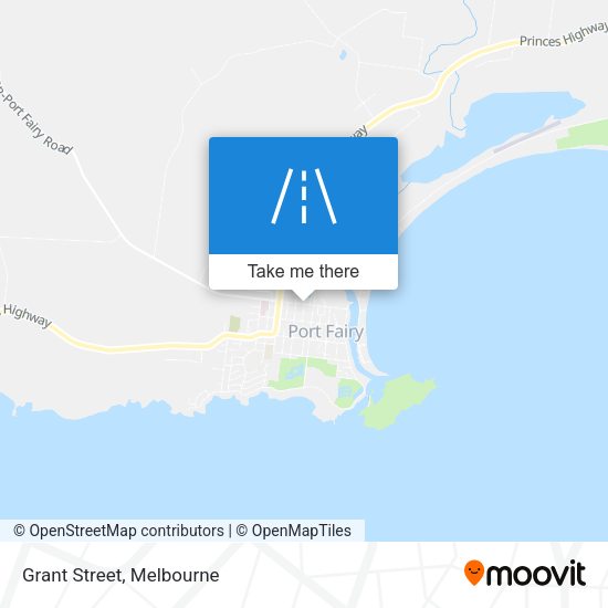 Grant Street map