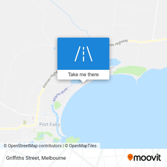 Griffiths Street map