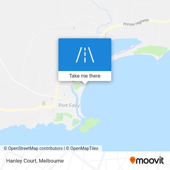 Hanley Court map