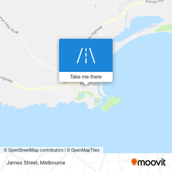 James Street map