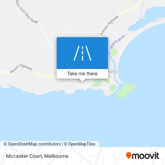 Mccasker Court map