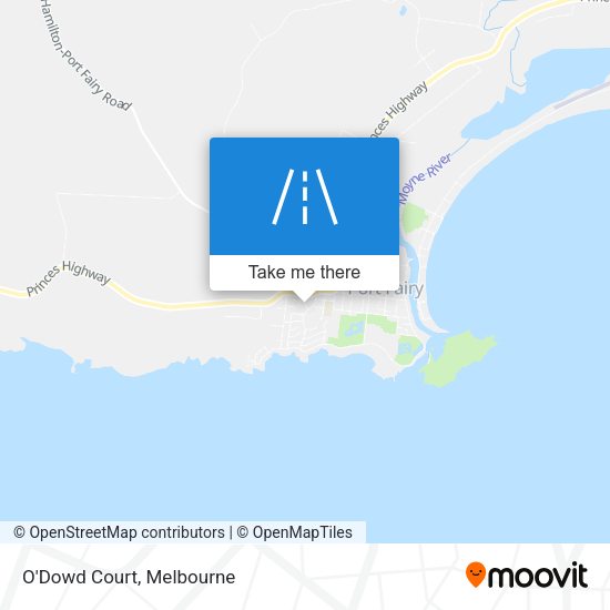 O'Dowd Court map