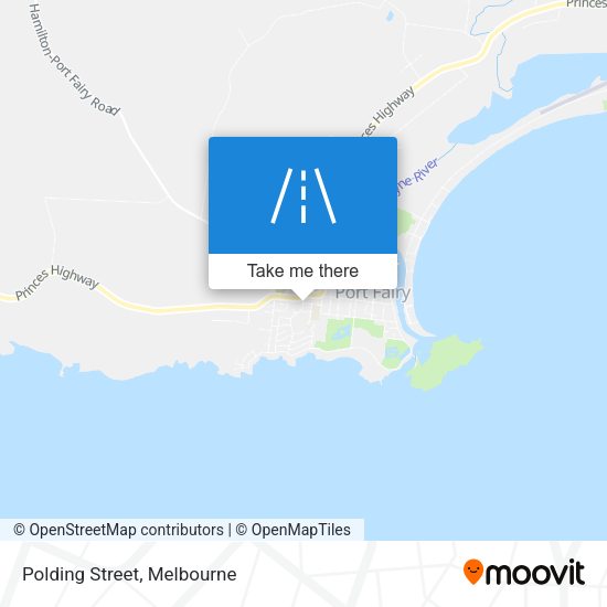 Polding Street map