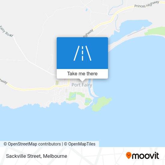 Sackville Street map