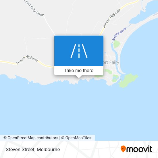 Steven Street map