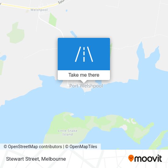Stewart Street map