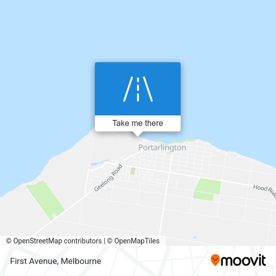 First Avenue map