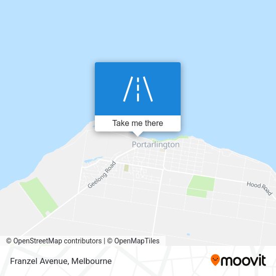Franzel Avenue map