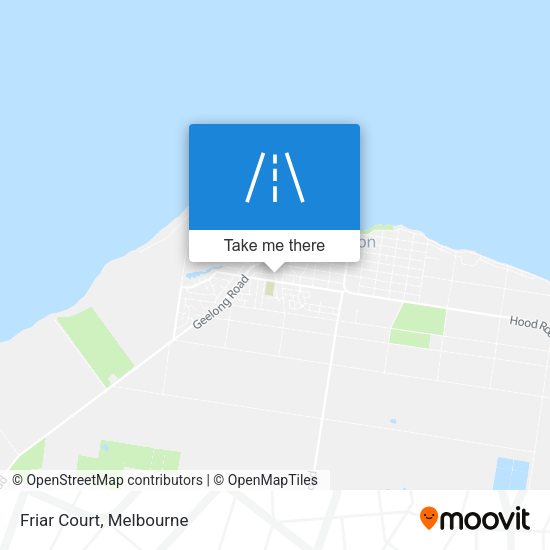 Friar Court map