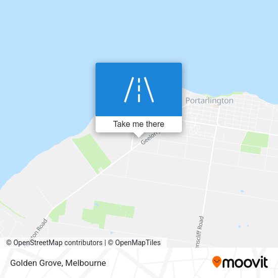 Golden Grove map